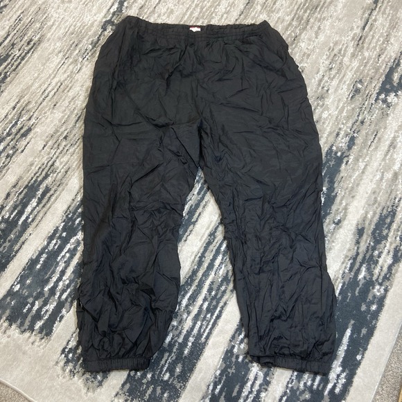 Vintage Athletic Wear Windbreaker Track Pants Men's XXLarge Black 90s - Picture 1 of 8